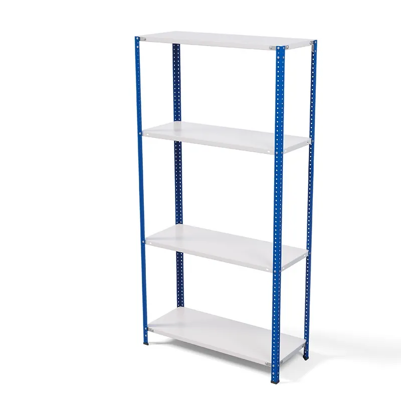 Стеллаж ТС Лайт 2000х1000х300, 4 полки, синие стойки