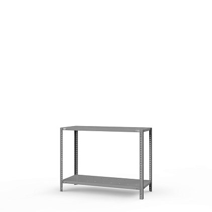 Стеллаж ТС Лайт 1000х1200х500, 2 полки перф.