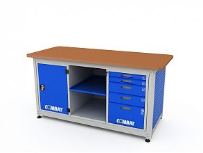 Верстак двухтумбовый COMBAT 2105.1830