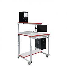 Стол мобильный компьютерный СМК-900 ESD