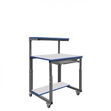 Стол мобильный компьютерный СМК-900 ESD