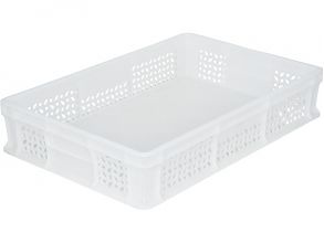 Ящик 600х400х120 мм перфорированный, без ручек