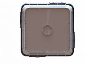 Куботейнер 12 л 340х340х160 (12.440.00.PE)