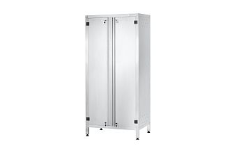 Шкаф для хлеба ШЗКп - 830x550x1800 Profi Ral, двери распашные, 7 уровней, без к-та замков