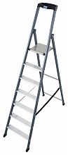 Свободностоящая стремянка из анодирован. алюминия 7 ступени SEPRO