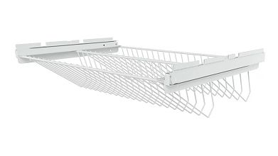 Обувница выдвижная двухъярусная 463 (Белый)