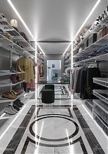 Гардеробная система GS. Гардеробная №1