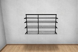 Гардеробная система GS. Офисное помещение №2