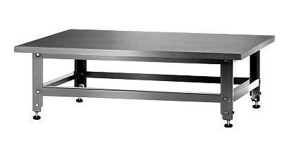 Ванна моечная двухсекционная сварная ВМС 1200x700x860 (полка с отверствием под смеситель)