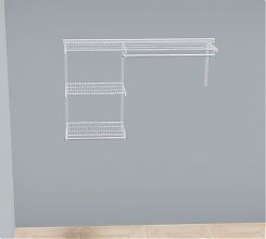 Гардеробная система Практик Home. Прихожая Light №7