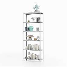 Стеллаж ТС Лайт 2200х1000х400, 6 полок