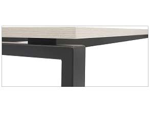Стол NT 160X70 белое дерево/антрацит