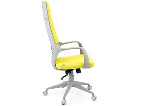 Кресло TRIO GREY (ткань салатовая)