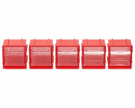 Короб откидной F-70-1-К5, 355х51х75мм, комплект 5 штук