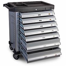 WDK-907 Инструментальная тележка, 7 ящиков