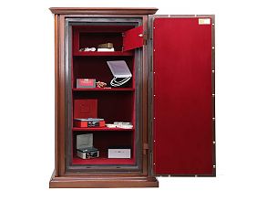 Огневзломостойкий сейф в дереве VALBERG Гарант Евро 133 T EL Д (дуб)