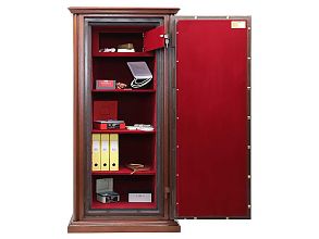 Огневзломостойкий сейф в дереве VALBERG Гарант Евро 165 T Д (дуб)