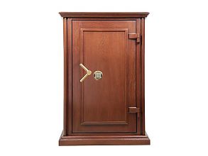 Огневзломостойкий сейф в дереве VALBERG Гарант Евро 120 T EL Д (дуб)