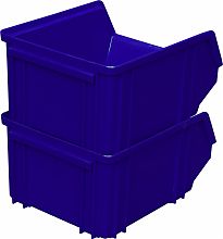 Пластиковый ящик 290х230х150 мм 7962 (синий)