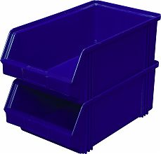 Пластиковый ящик 400х230х150 мм 7963 (синий)