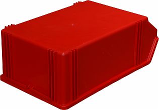 Пластиковый ящик 500х310х183 мм 7965 (красный)