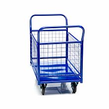 Тележка платформенная КПО-300С-200-К , с бортами, 600х1000мм