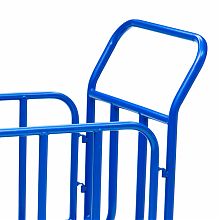 Тележка платформенная КПО-300Т-150-И , с бортами, 600х1000мм