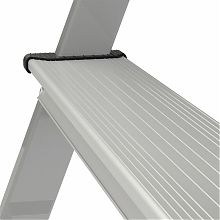 Стремянка стальная с алюминиевыми ступенями и органайзером NV1135.8