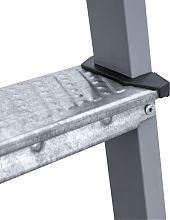 Стремянка стальная двухсторонняя NV1160.8