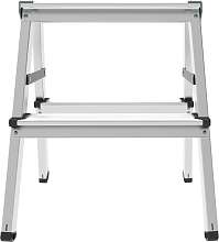 Стремянка алюминиевая двухсторонняя NV1120.2