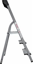 Стремянка стальная с алюминиевыми ступенями 130 мм и органайзером NV1138.3