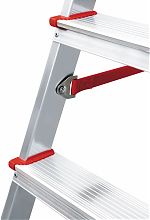 Профессиональная алюминиевая стремянка с органайзером NV3115.9