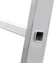 Лестница-трансформер алюминиевая, ширина 400 мм NV1322.2