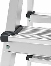 Стремянка алюминиевая двухсторонняя NV1120.4