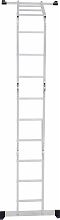 Лестница-трансформер алюминиевая, ширина 340 мм NV1320.2