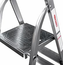 Стремянка алюминиевая с органайзером NV 1115.3