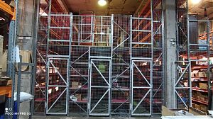 Увеличили складские мощности за счёт строительства мезонина