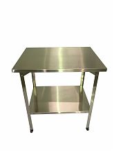 Стол производственный СПЛР 800х600х860 (с пристенным бортом)