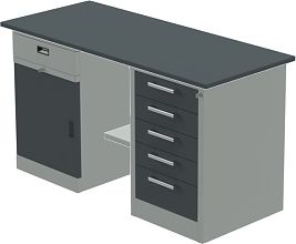 Верстак 1500х630 мм С1.С5/4