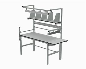 Стол рабочий 1200х700 мм Упаковочный Базовый ESD (RAL7012)