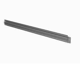 Рельс алюминиевый 1200 мм для крепления лотков (RAL7035)
