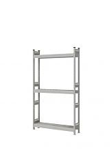 Стеллаж СТ-023 полочный 2200x1200x300 3 яруса цинк