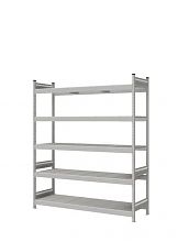 Стеллаж СТ-023 полочный 2200x1800x600 5 яруса окрашен