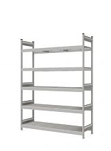 Стеллаж СТ-023 полочный 2500x1800x600 5 яруса окрашен