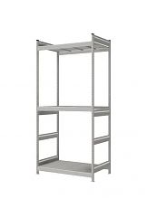 Стеллаж СТ-023 полочный 2700x1200x800 3 яруса цинк