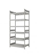 Стеллаж СТ-023 полочный 2700x1200x800 6 яруса цинк