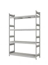 Стеллаж СТ-023 полочный 2700x1800x600 4 яруса цинк