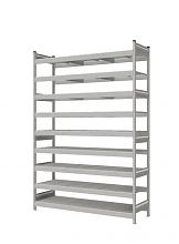 Стеллаж СТ-023 полочный 3000x1800x600 9 яруса цинк