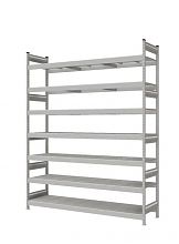 Стеллаж СТ-023 полочный 2700x2100x600 7 яруса цинк