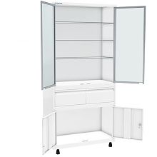 Лабораторный шкаф ШМС-2-А-Р-2